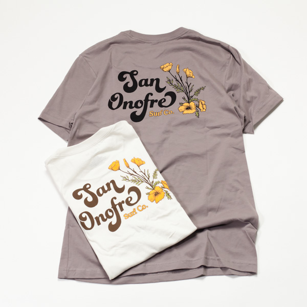 [SAN ONOFRE SURF CO.] NATIVE POPPY S/S TEE