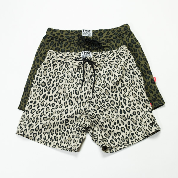 THM ザ ハード マン / Leopard easy shorts